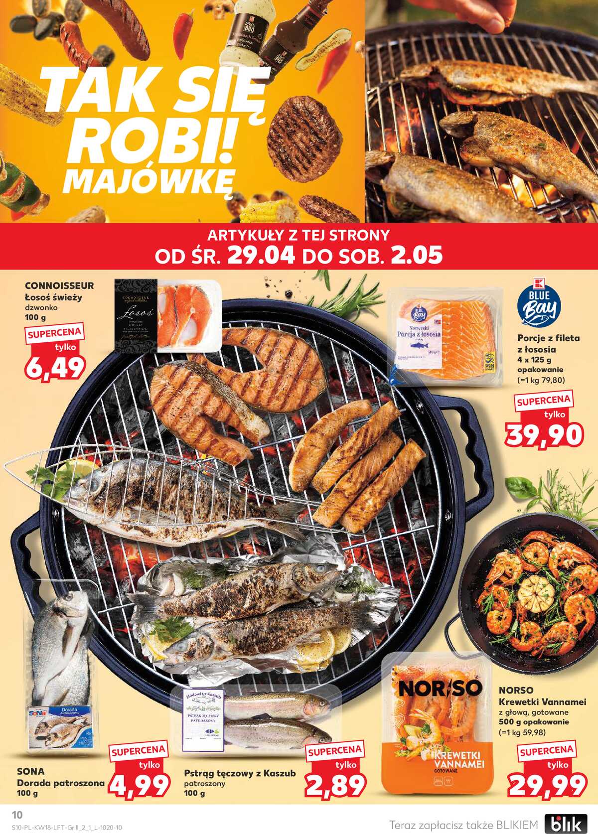 Leták Kaufland Polsko 29.4.-6.5.2026 - Noviny týdne strana 10