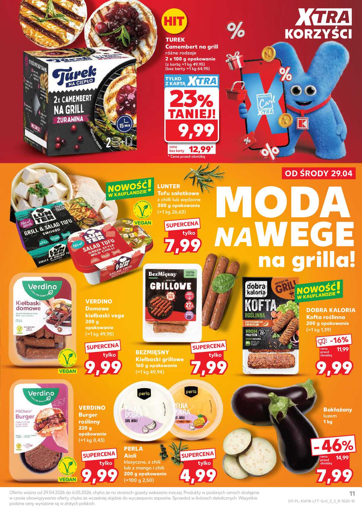 Leták Kaufland Polsko 29.4.-6.5.2026 - Noviny týdne strana 11