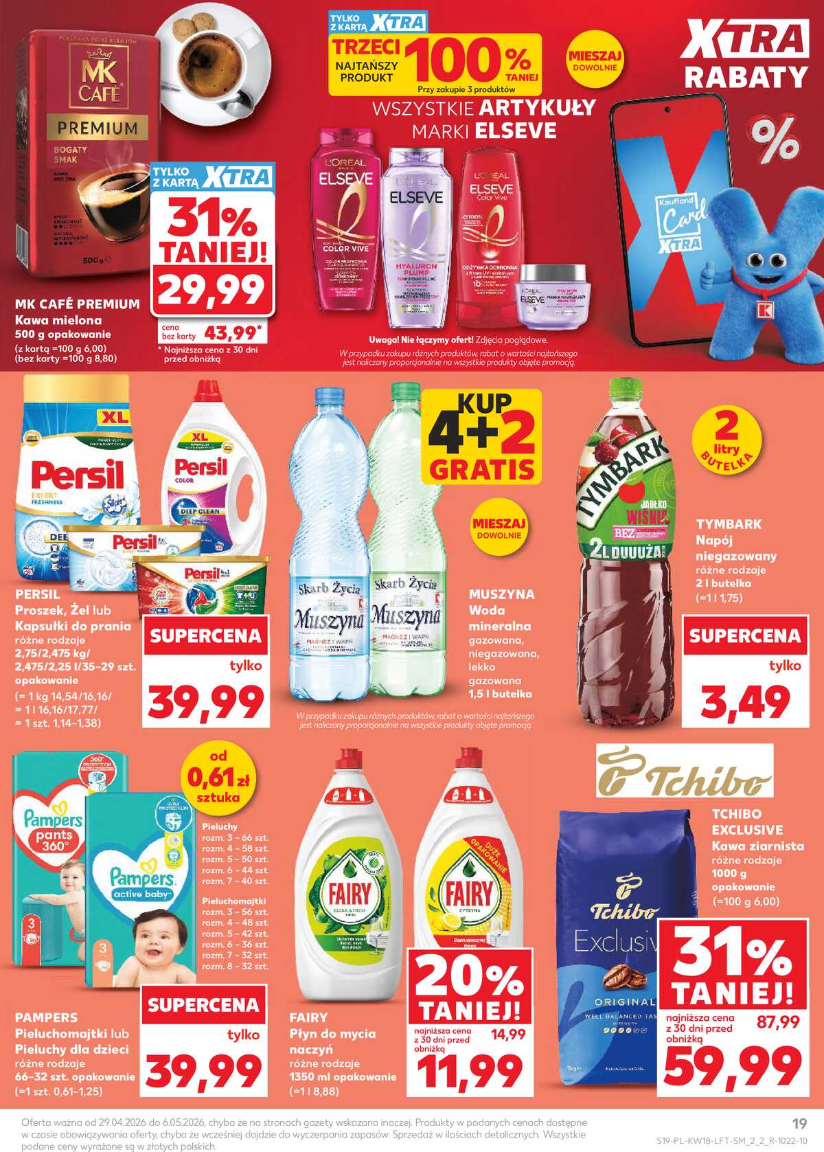Leták Kaufland Polsko 29.4.-6.5.2026 - Noviny týdne strana 19