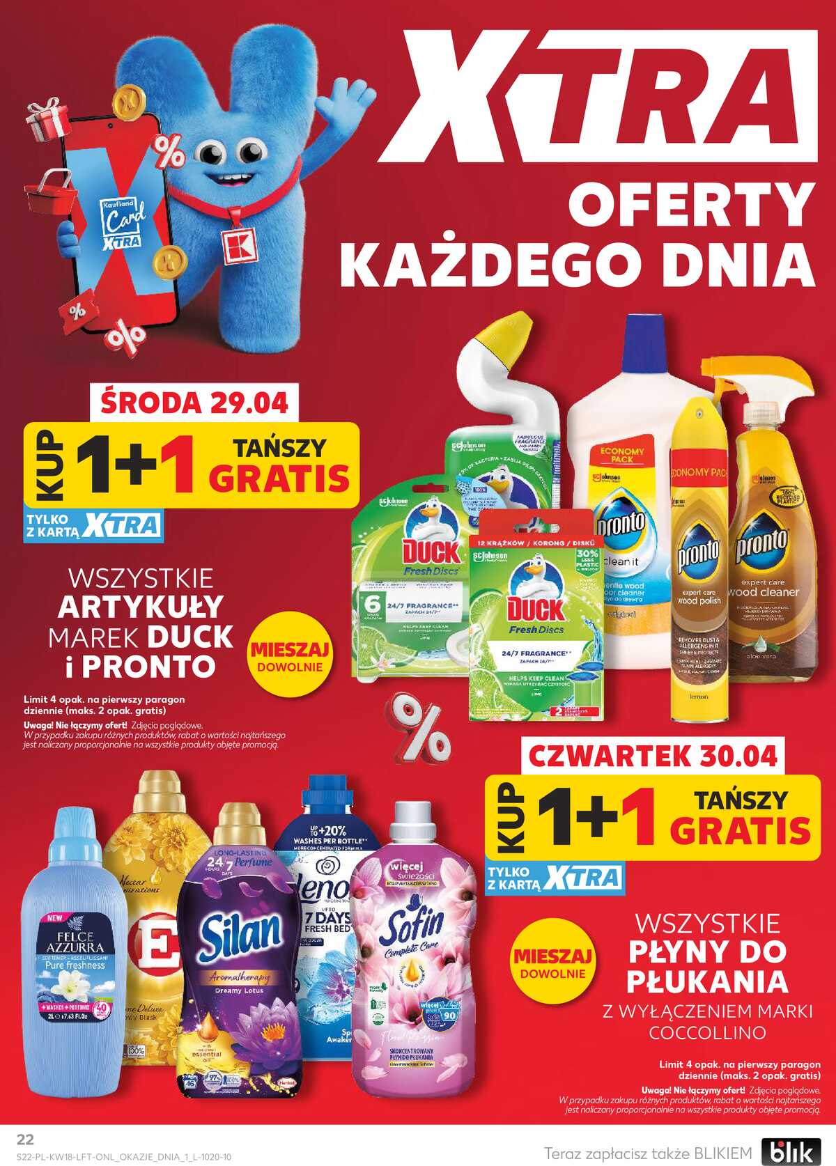Leták Kaufland Polsko 29.4.-6.5.2026 - Noviny týdne strana 22