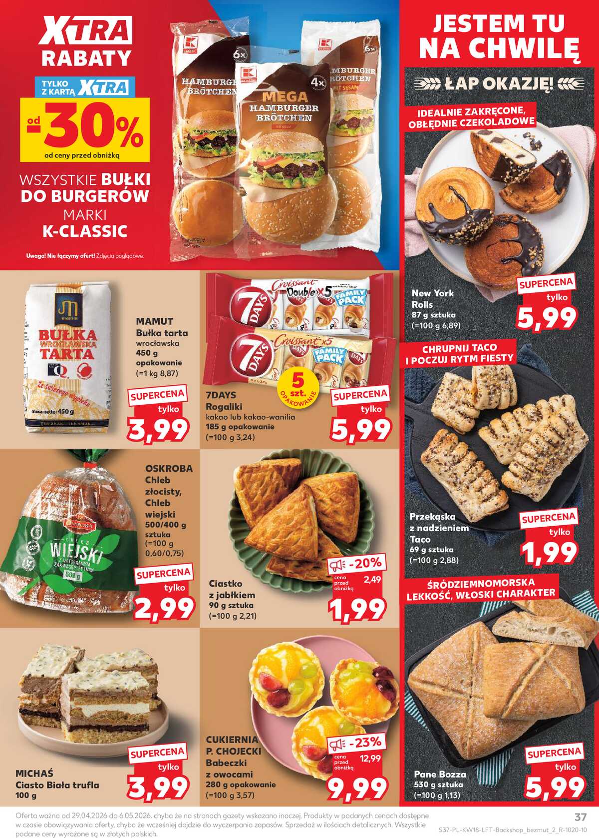 Leták Kaufland Polsko 29.4.-6.5.2026 - Noviny týdne strana 37