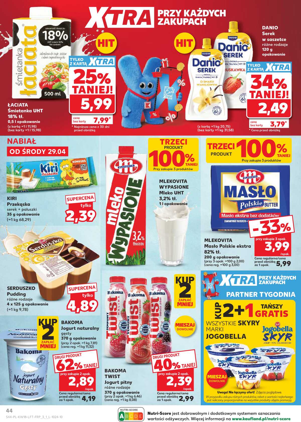 Leták Kaufland Polsko 29.4.-6.5.2026 - Noviny týdne strana 44
