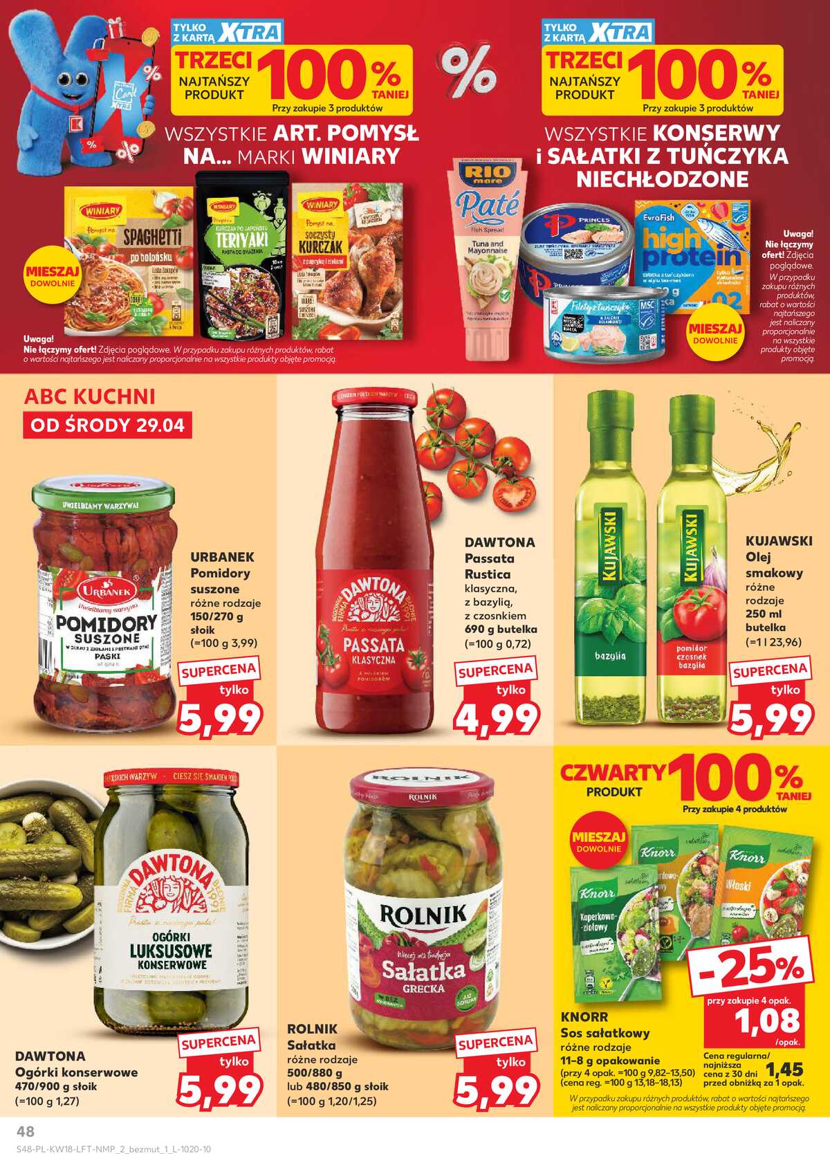 Leták Kaufland Polsko 29.4.-6.5.2026 - Noviny týdne strana 48