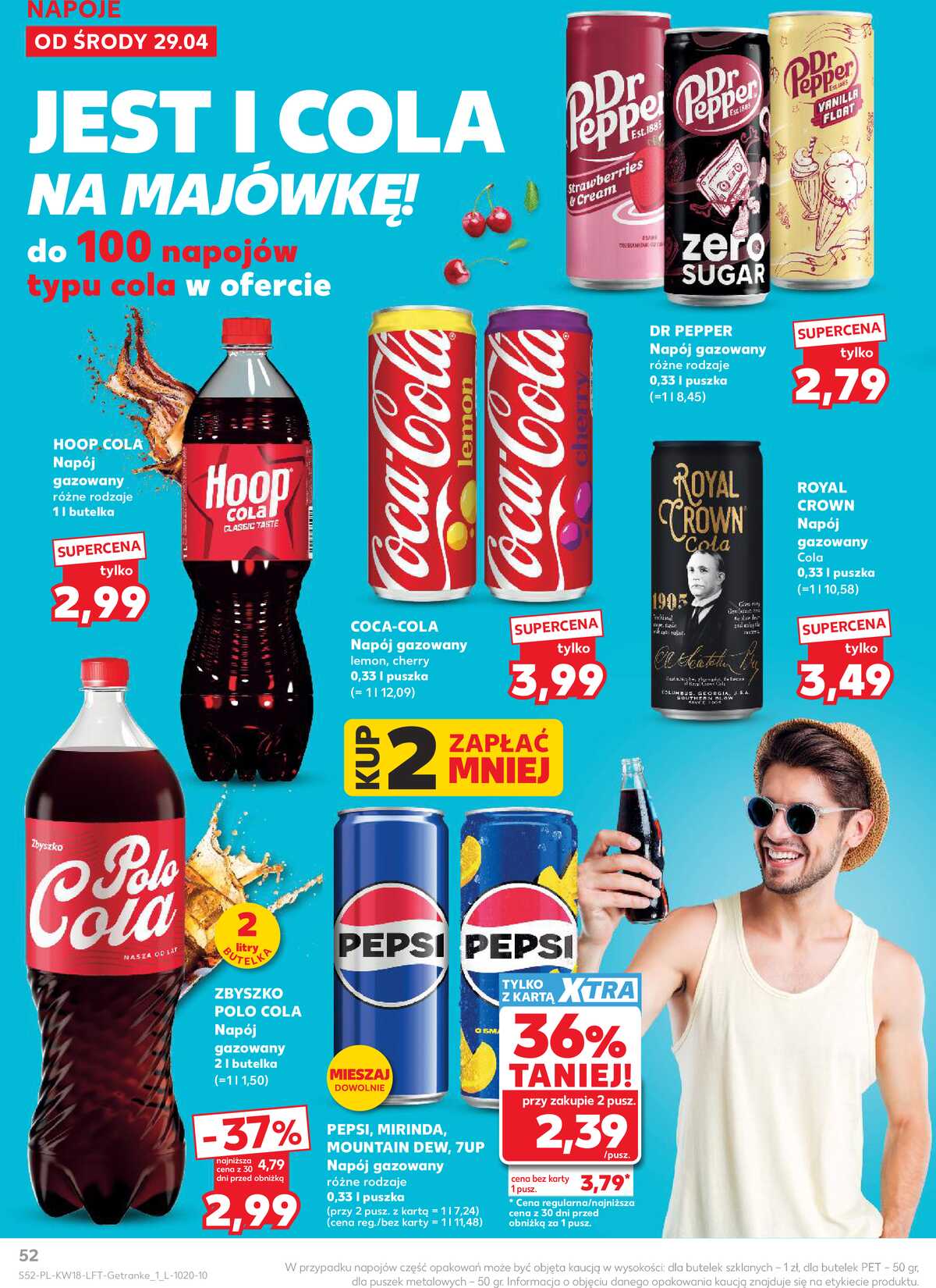 Leták Kaufland Polsko 29.4.-6.5.2026 - Noviny týdne strana 52