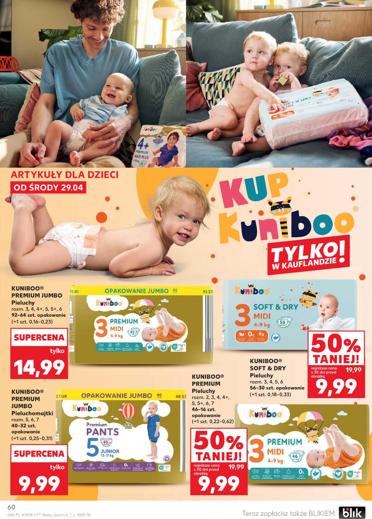 Leták Kaufland Polsko 29.4.-6.5.2026 - Noviny týdne strana 60