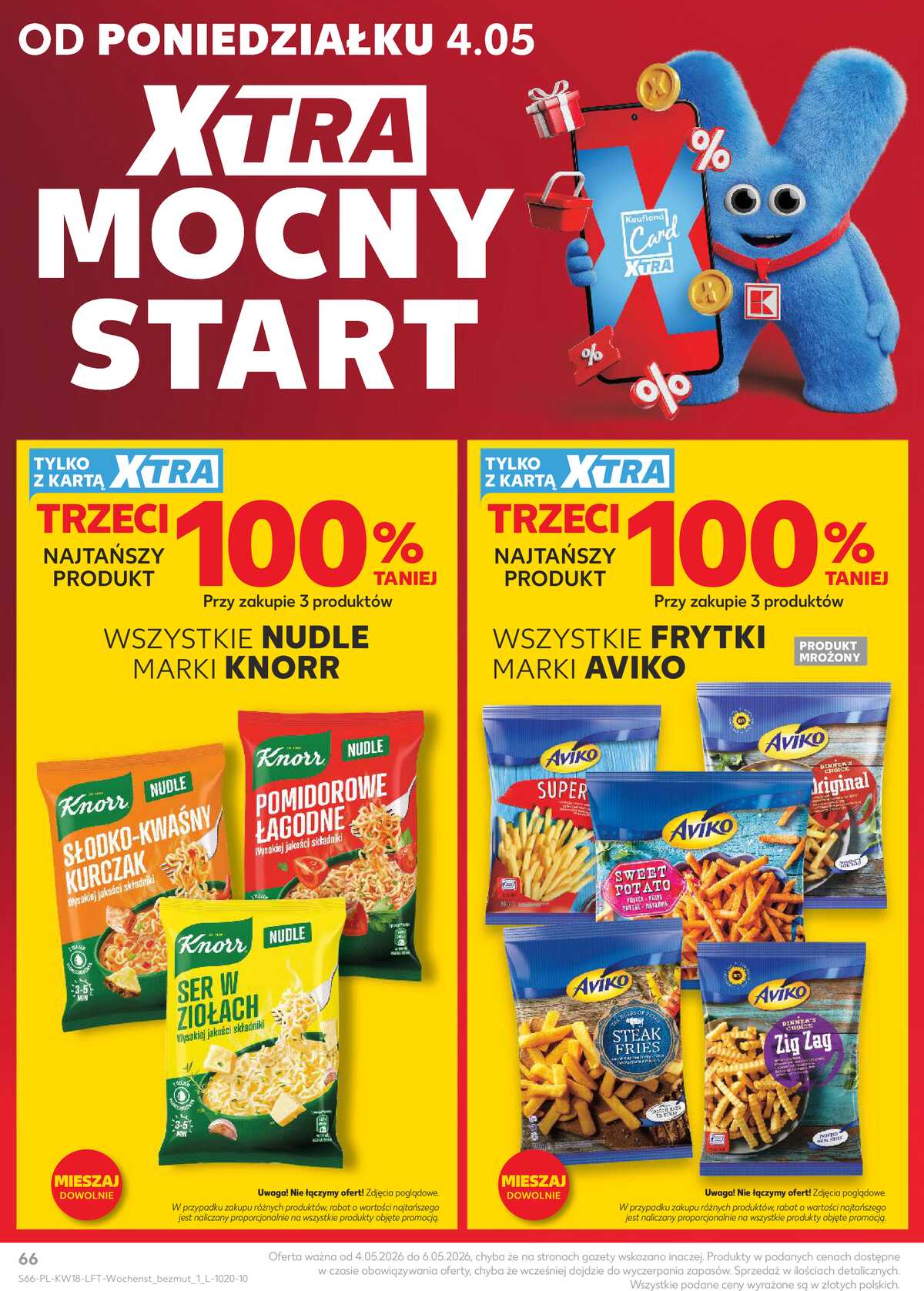 Leták Kaufland Polsko 29.4.-6.5.2026 - Noviny týdne strana 66