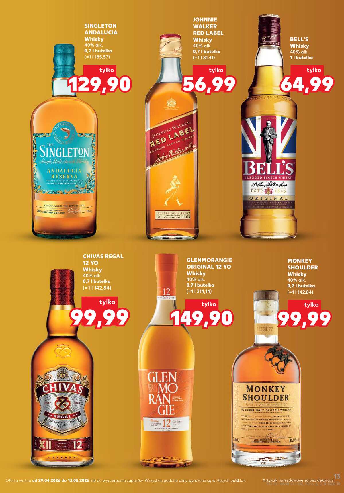 Leták Kaufland Polsko 29.4.-13.5.2026 - Bar Kaufland strana 13