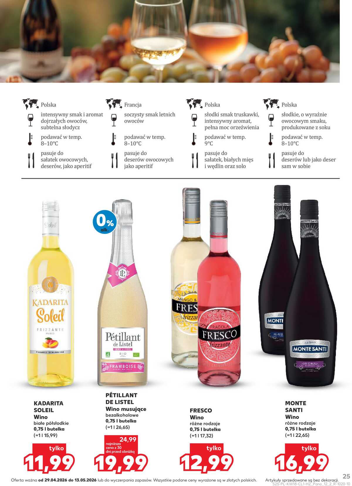 Leták Kaufland Polsko 29.4.-13.5.2026 - Bar Kaufland strana 25