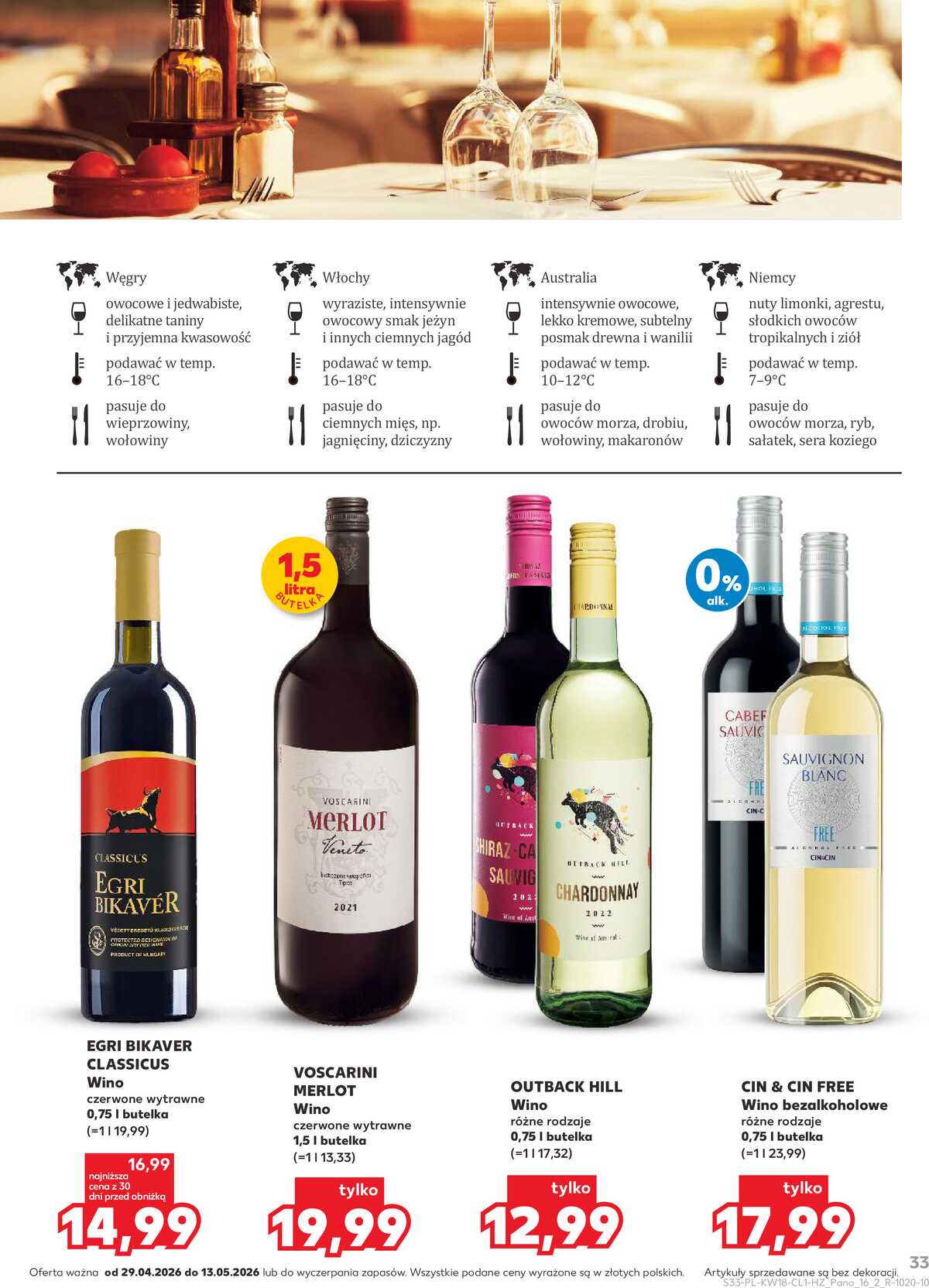 Leták Kaufland Polsko 29.4.-13.5.2026 - Bar Kaufland strana 33