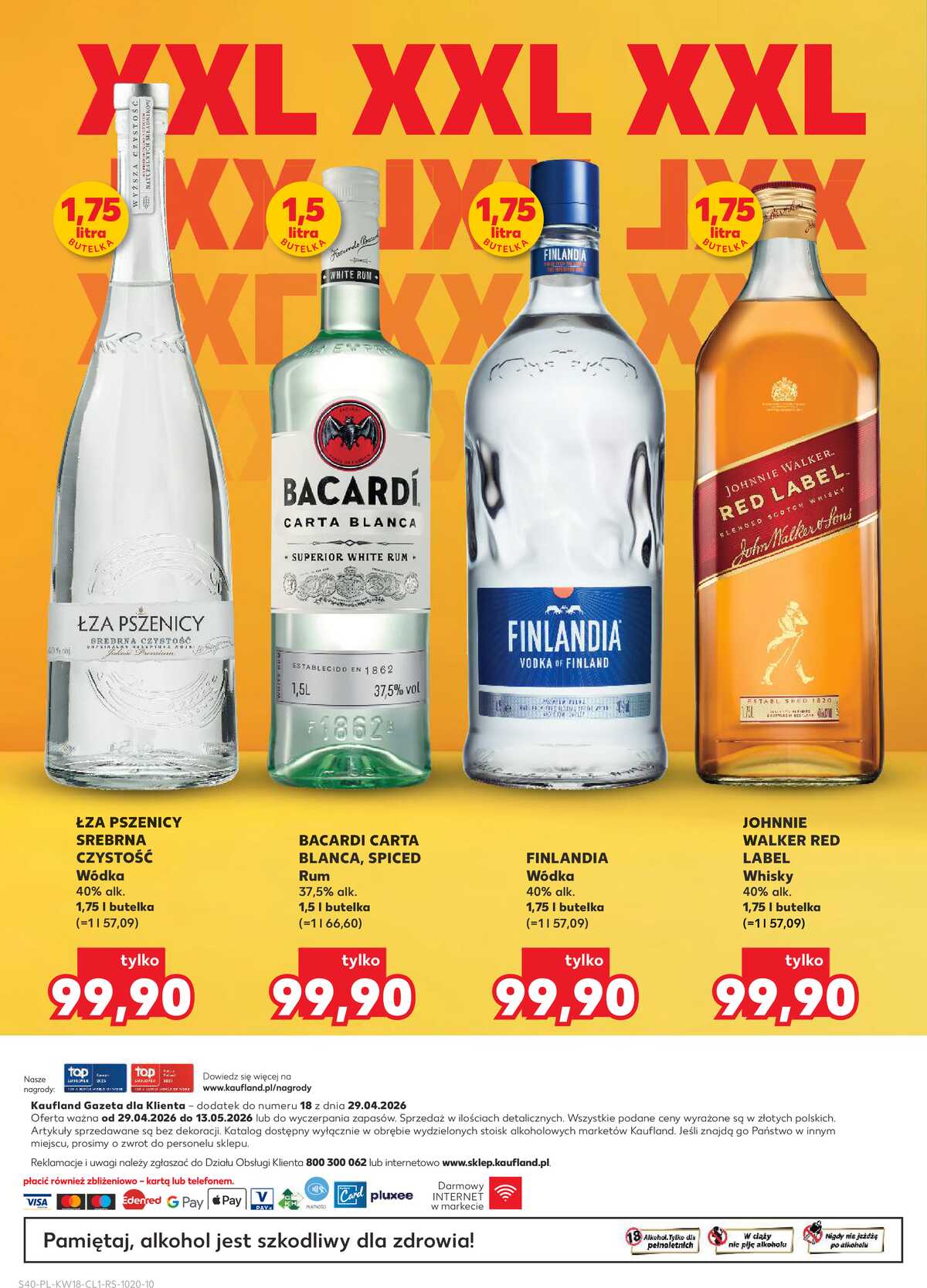 Leták Kaufland Polsko 29.4.-13.5.2026 - Bar Kaufland strana 40
