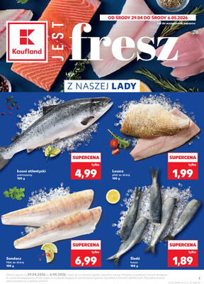 Leták Kaufland Polsko 29.4.-6.5.2026 - Ryby z našeho pultu