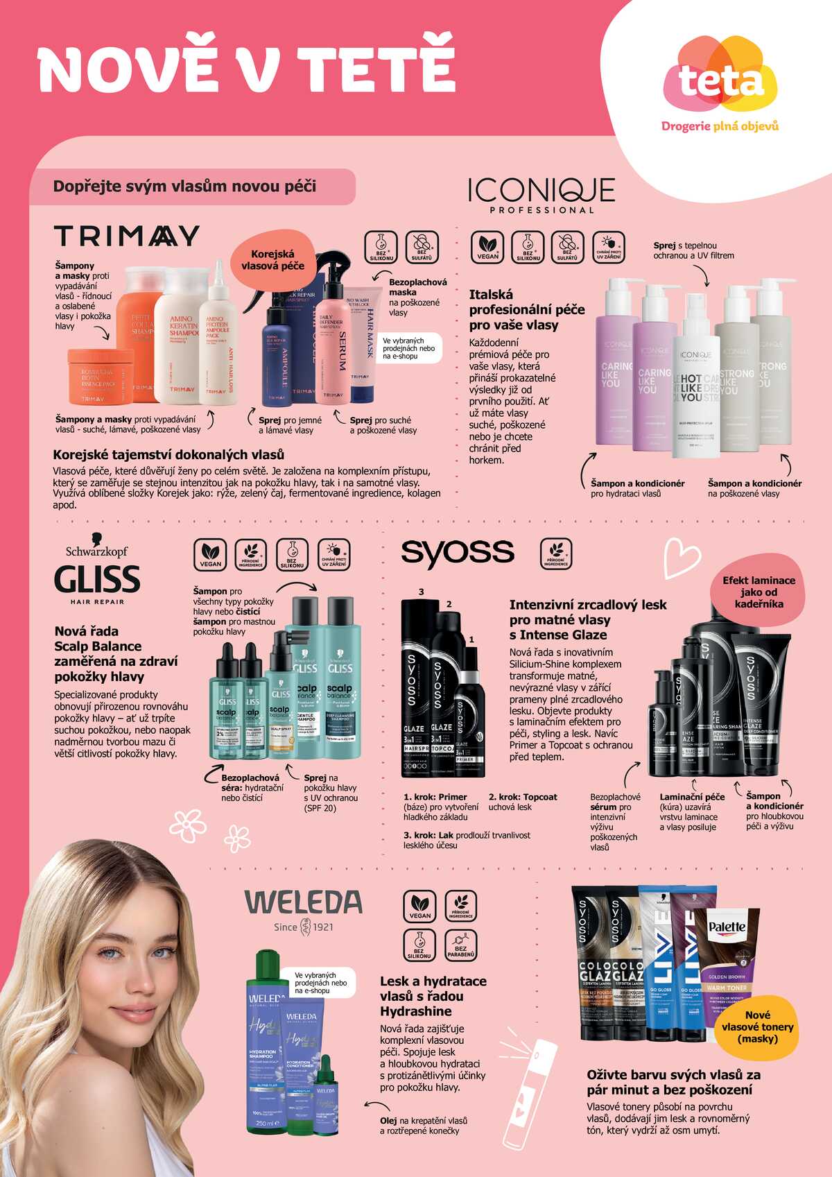 Teta drogerie Novinky do 17.5. strana 1