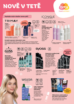 Teta drogerie Novinky do 17.5.