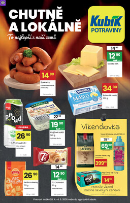 Kubík potraviny letáky