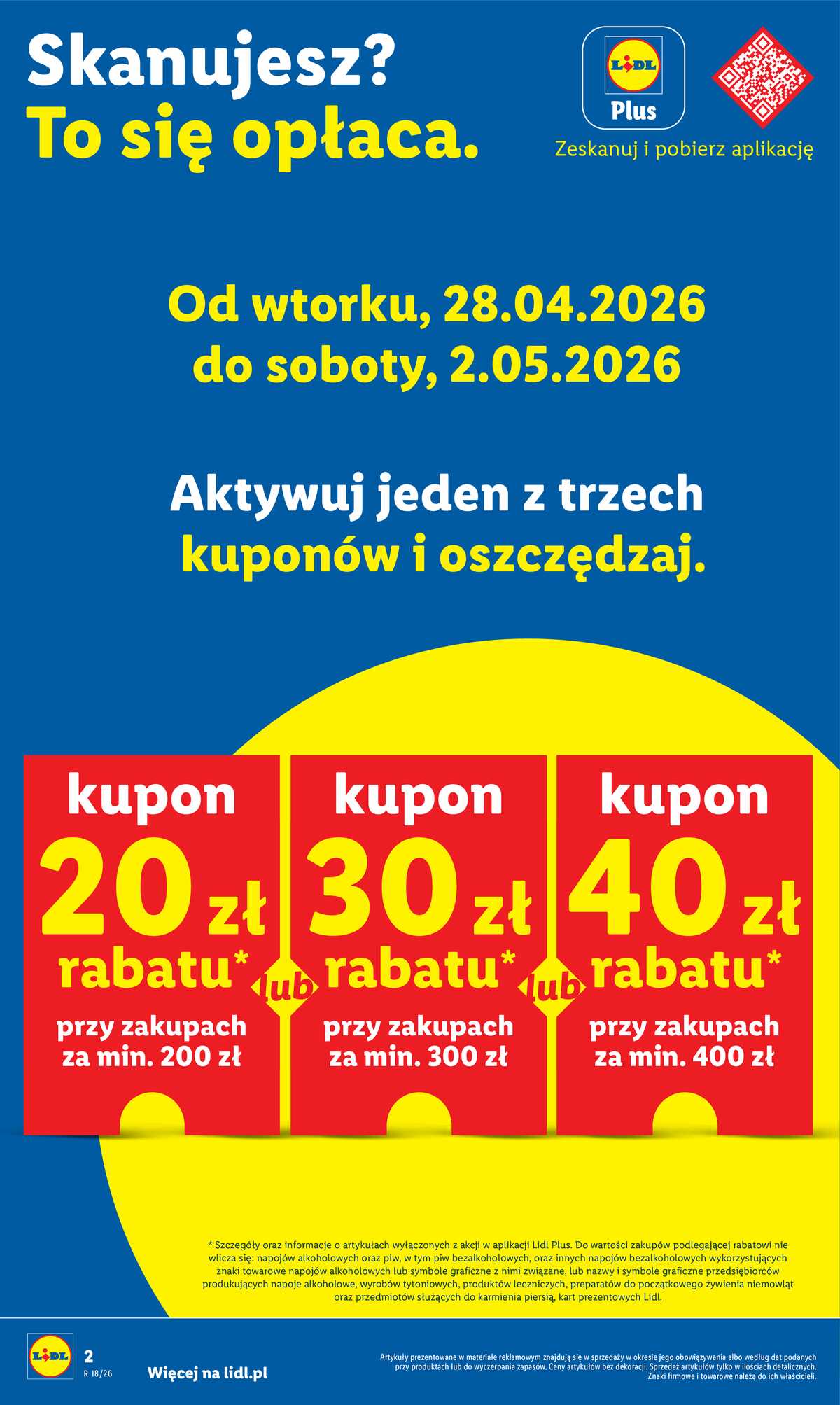 Leták Lidl Polsko 29.4.-2.5.2026 - Zpravodaj platný od 29.04 do 2.05 strana 2