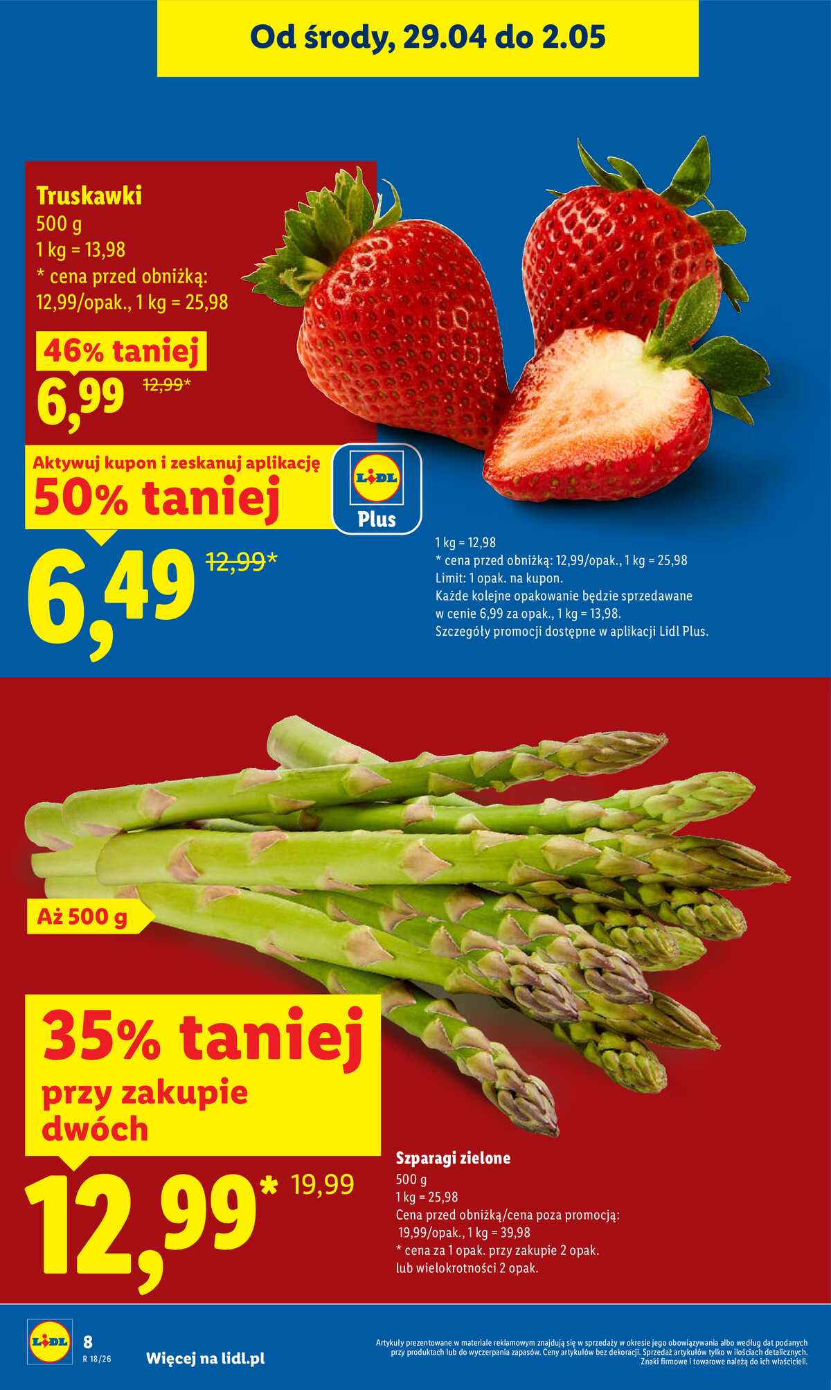 Leták Lidl Polsko 29.4.-2.5.2026 - Zpravodaj platný od 29.04 do 2.05 strana 8