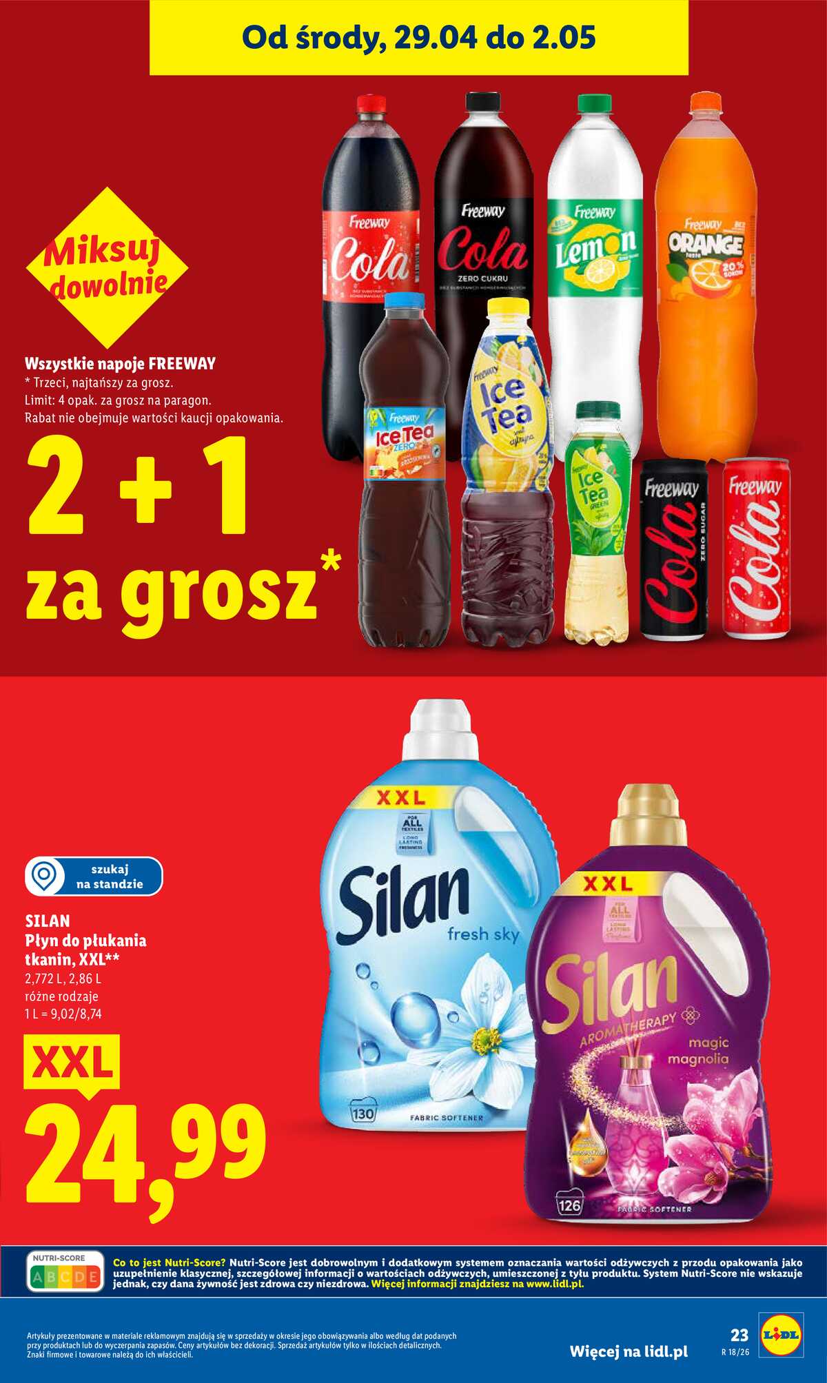 Leták Lidl Polsko 29.4.-2.5.2026 - Zpravodaj platný od 29.04 do 2.05 strana 23