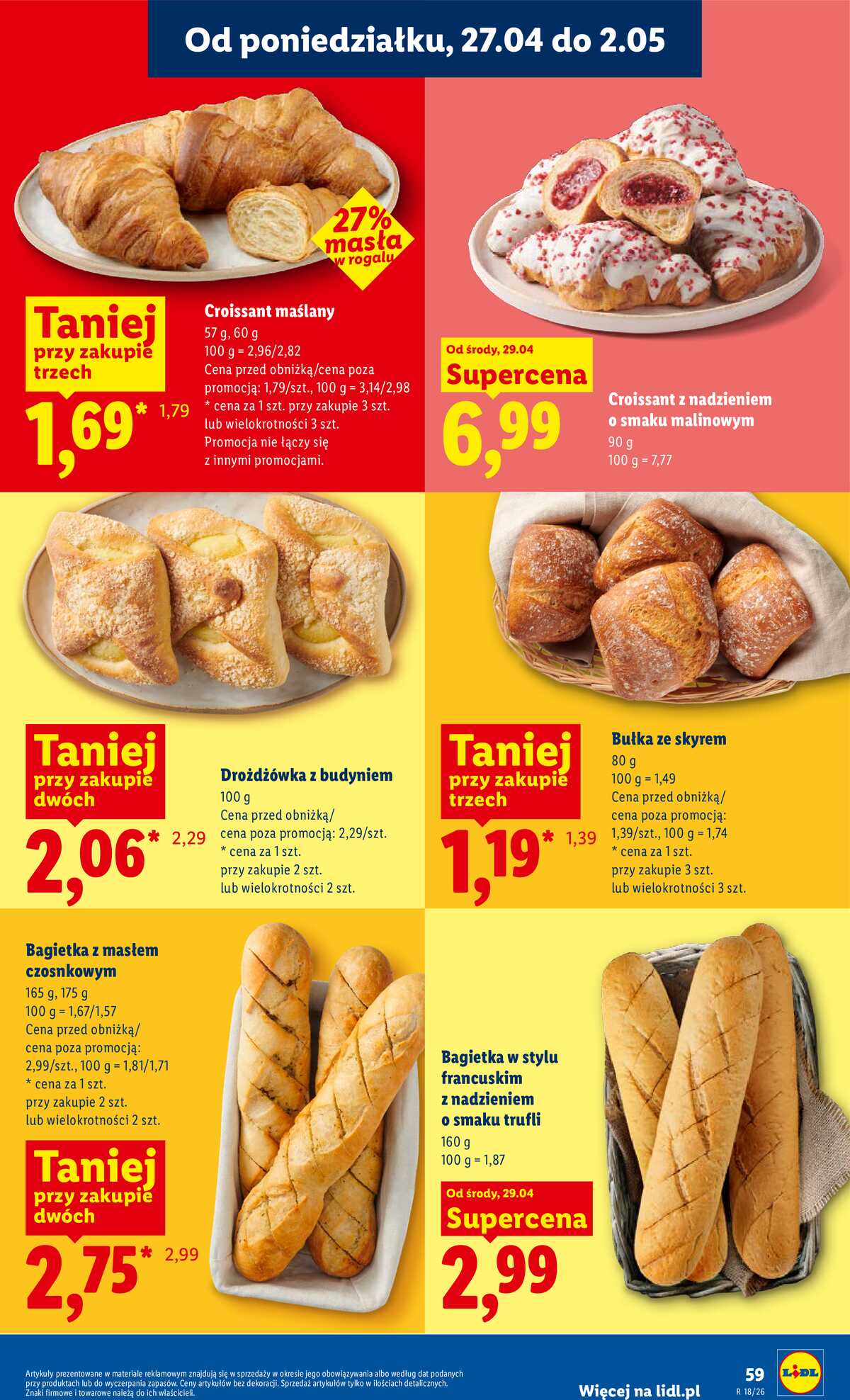 Leták Lidl Polsko 29.4.-2.5.2026 - Zpravodaj platný od 29.04 do 2.05 strana 59