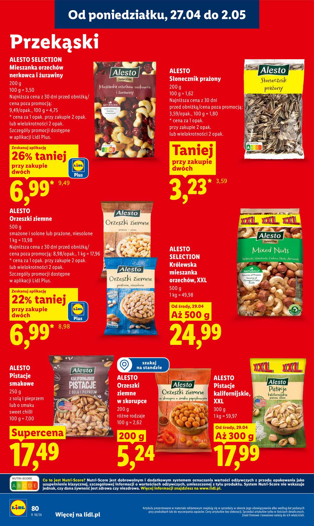 Leták Lidl Polsko 29.4.-2.5.2026 - Zpravodaj platný od 29.04 do 2.05 strana 82