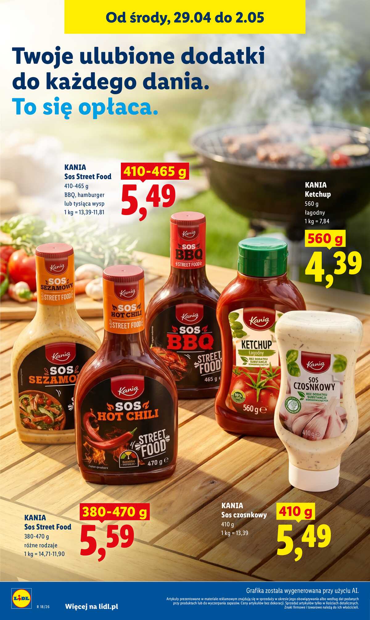 Leták Lidl Polsko 29.4.-2.5.2026 - Zpravodaj platný od 29.04 do 2.05 strana 88