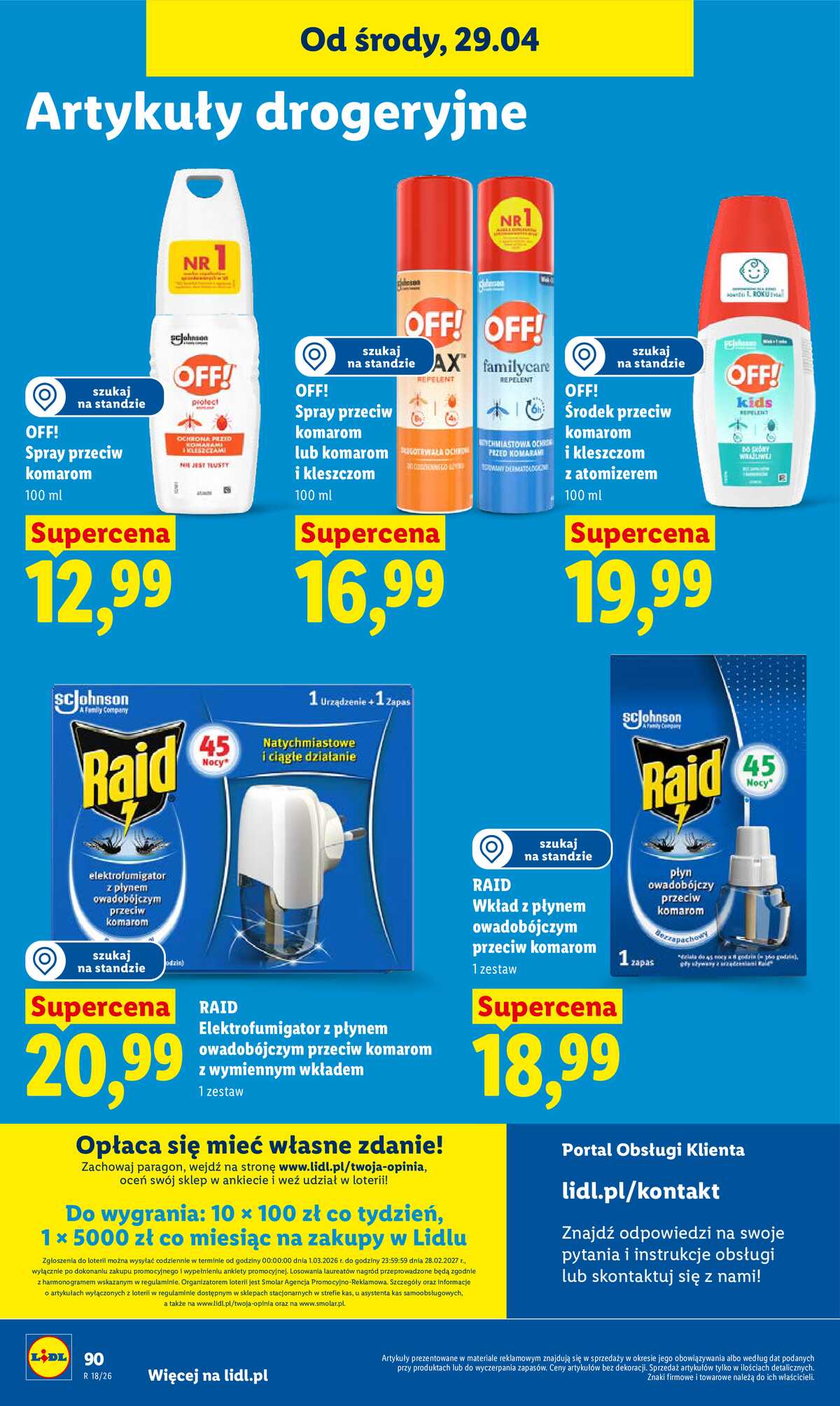 Leták Lidl Polsko 29.4.-2.5.2026 - Zpravodaj platný od 29.04 do 2.05 strana 94