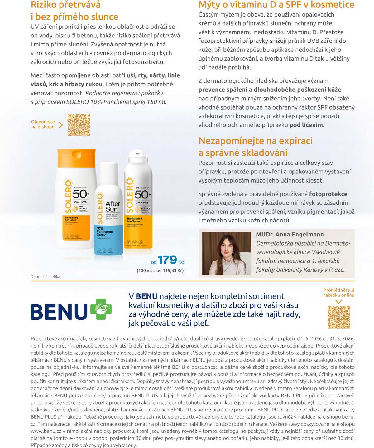 Benu Dermokatalog od 1.5. do 31.5.2026 strana 24