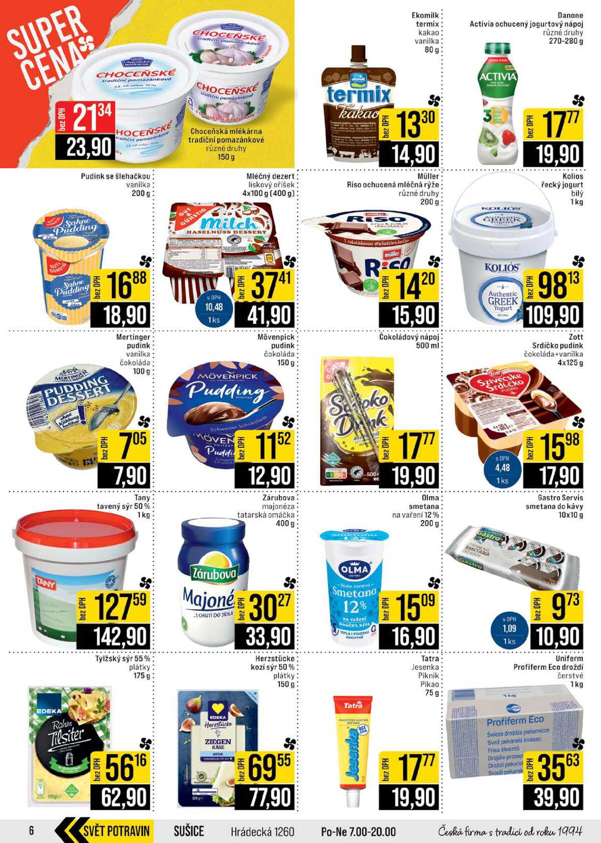 JIP Cash & Carry Brno, Praha, Ostrava, Jilemnice, Pardubice, Ostrava, Karlovy Vary, Olomouc a Zlín od 29.4. do 5.5.2026 strana 6