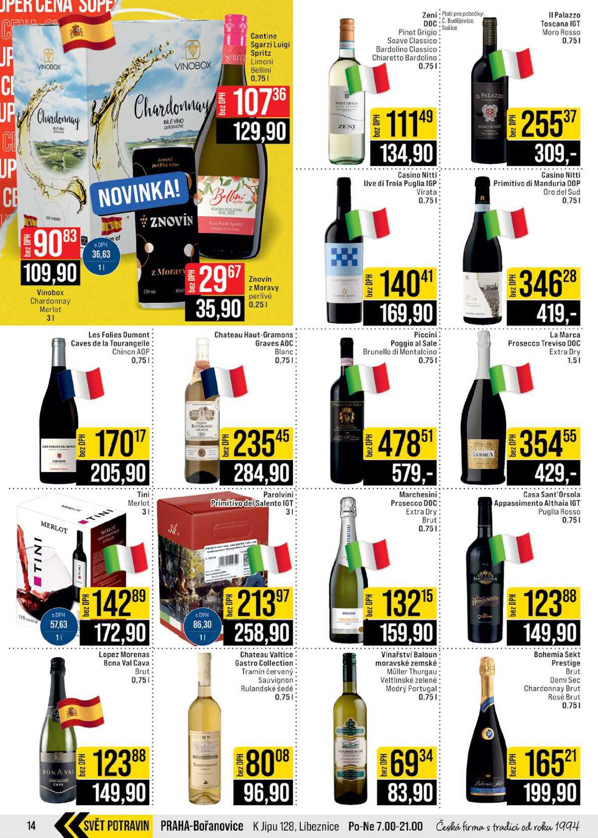JIP Cash & Carry Brno, Praha, Ostrava, Jilemnice, Pardubice, Ostrava, Karlovy Vary, Olomouc a Zlín od 29.4. do 5.5.2026 strana 14