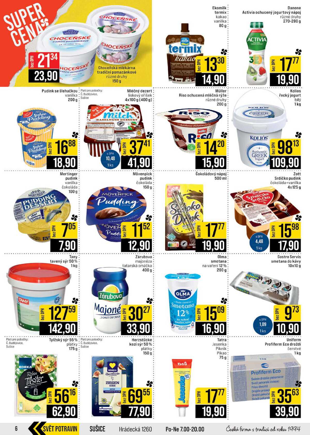 JIP Cash & Carry České Budějovice, Most, Náchod, Polička, Sušice a Svoboda nad Úpou od 29.4. do 5.5.2026 strana 6