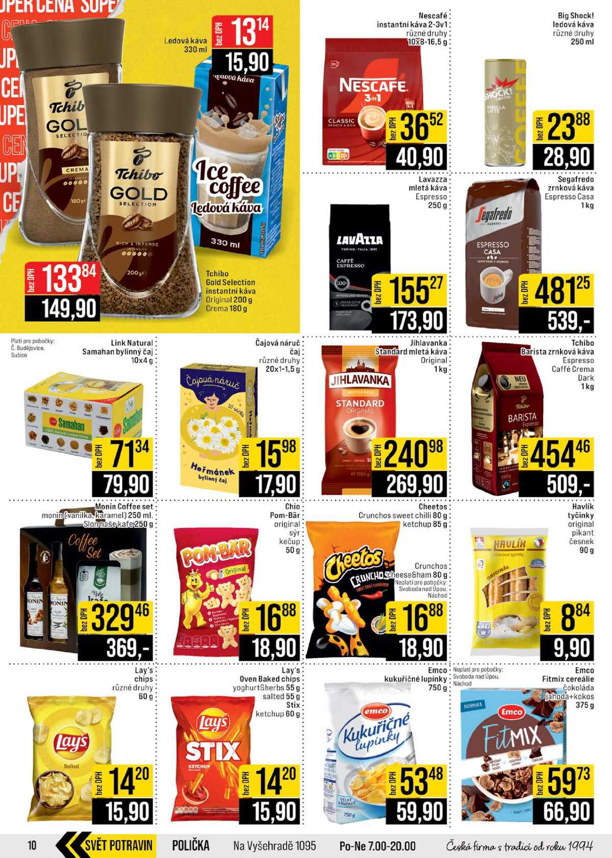 JIP Cash & Carry České Budějovice, Most, Náchod, Polička, Sušice a Svoboda nad Úpou od 29.4. do 5.5.2026 strana 10