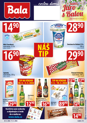 BALA Velký leták Holba + do 11.5.