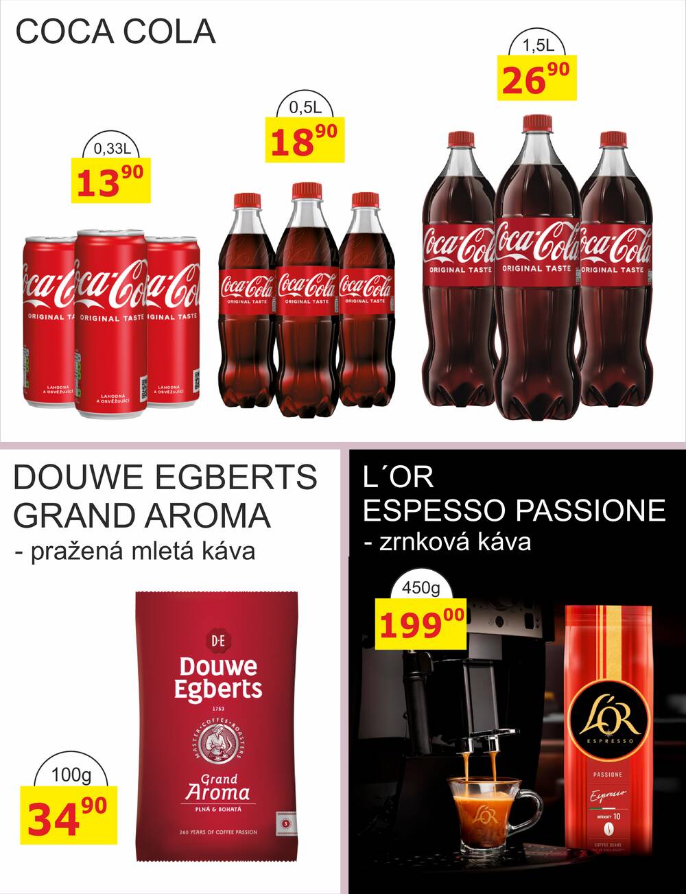 BENE Nápoje od 1.5. do 31.5.2026