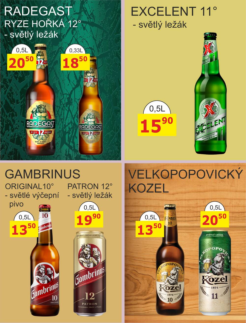 BENE Nápoje od 1.5. do 31.5.2026