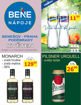 BENE NÁPOJE letáky