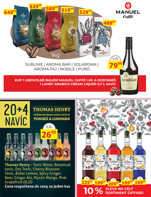 BENE Nápoje od 1.5. do 31.5.2026