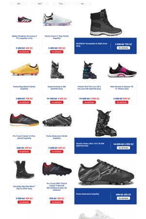 Intersport Boty - 30. 4. 2026