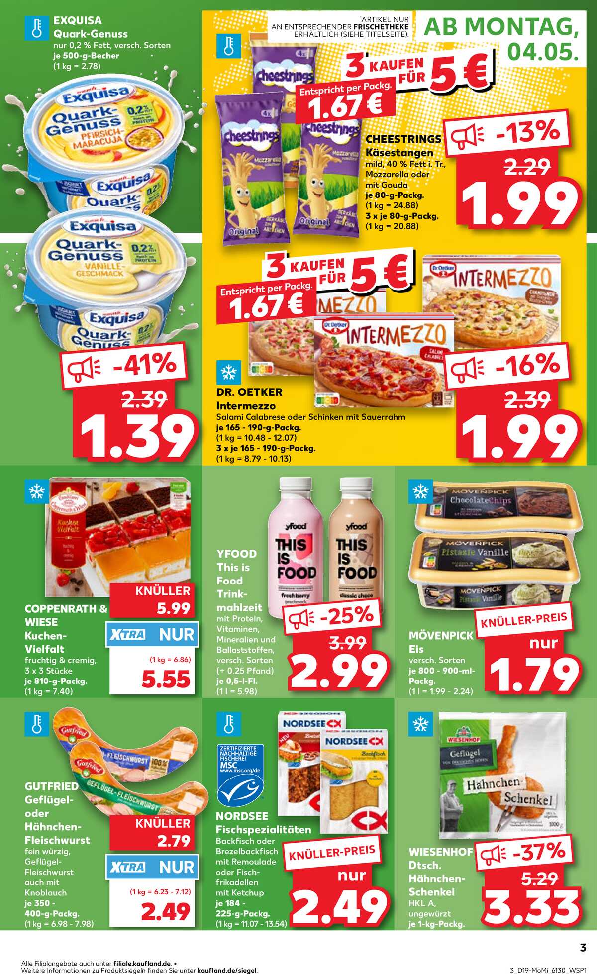 Leták Kaufland Německo 4.5.-6.5.2026 strana 3