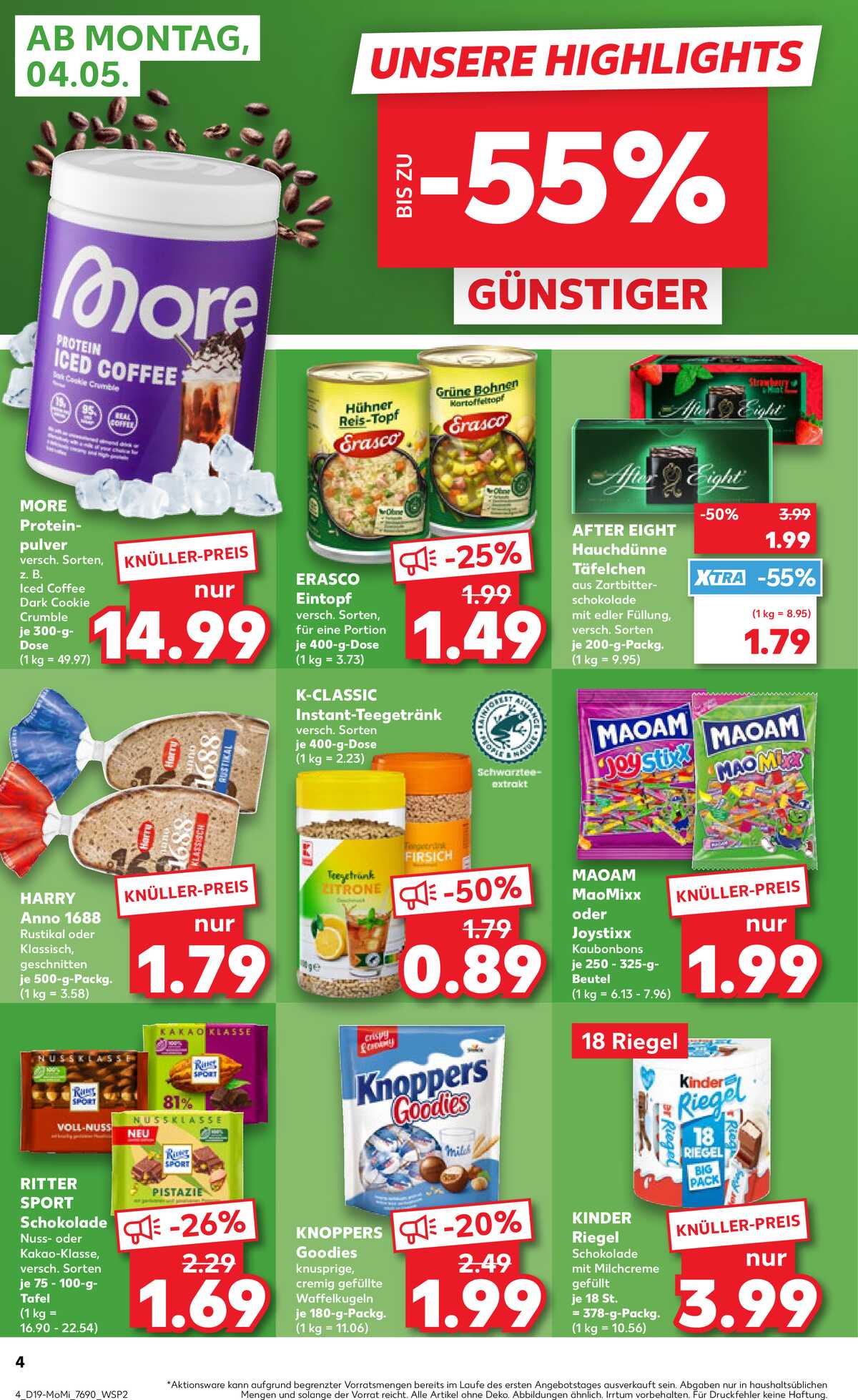 Leták Kaufland Německo 4.5.-6.5.2026 strana 4