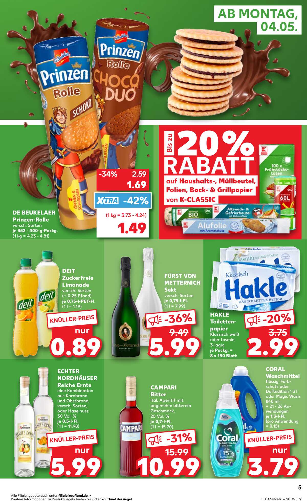 Leták Kaufland Německo 4.5.-6.5.2026 strana 5