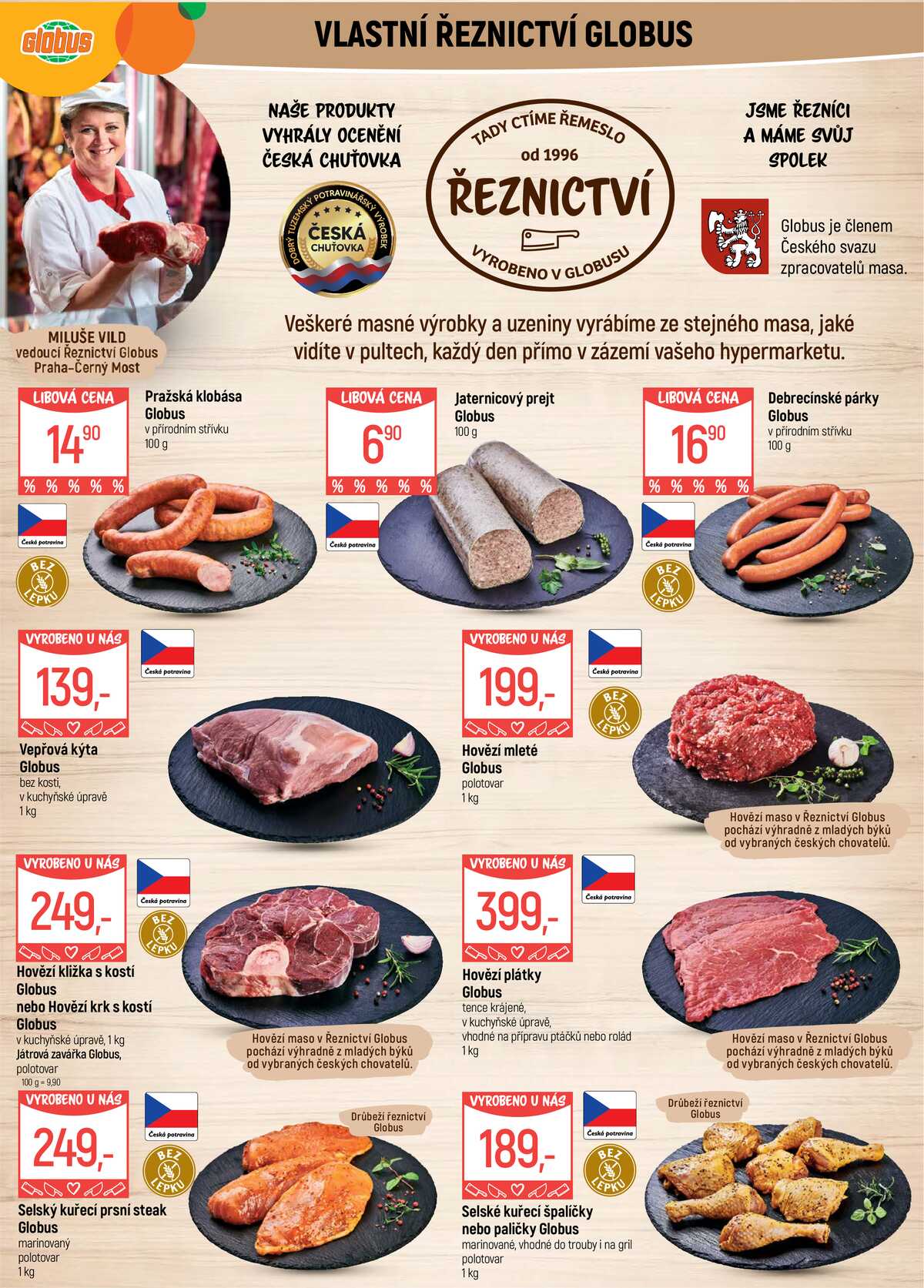 Akční leták Globus 6.5. - 12.5.2026 - Globus Praha - Centrum Černý Most strana 5