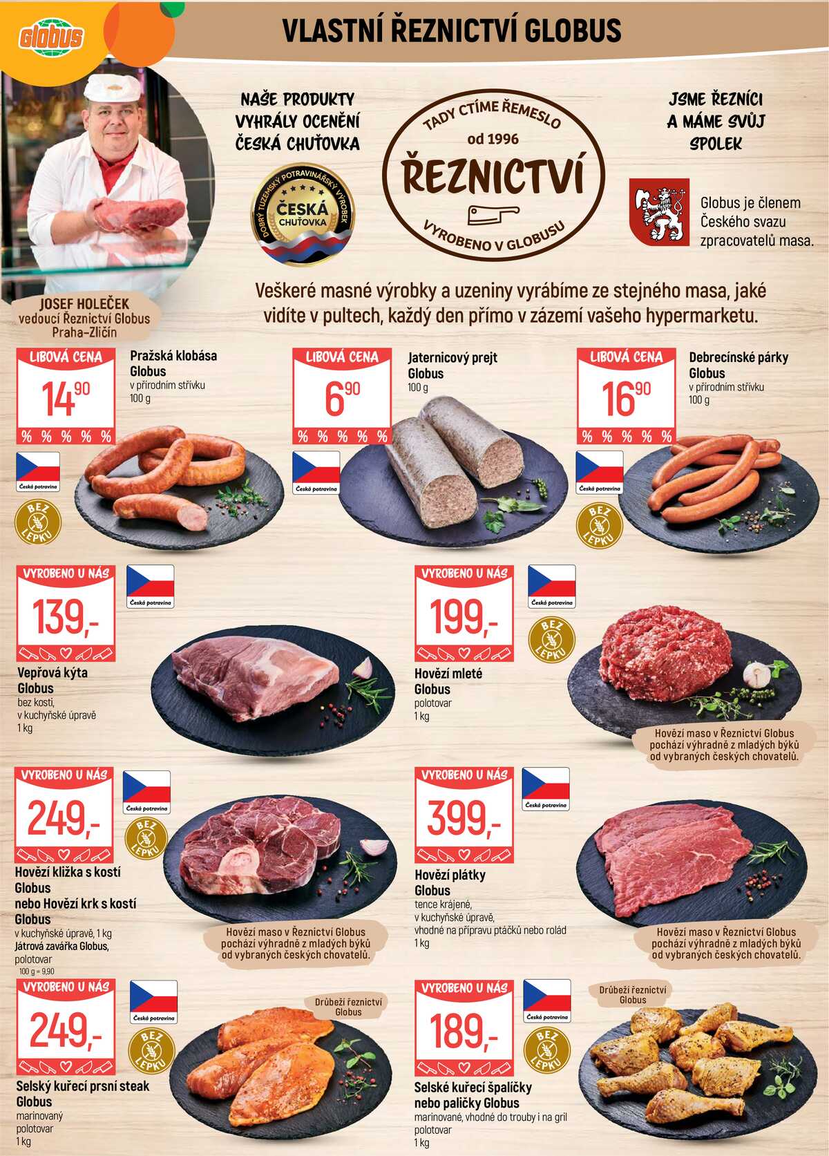 Akční leták Globus 6.5. - 12.5.2026 - Globus Praha - Zličín strana 5