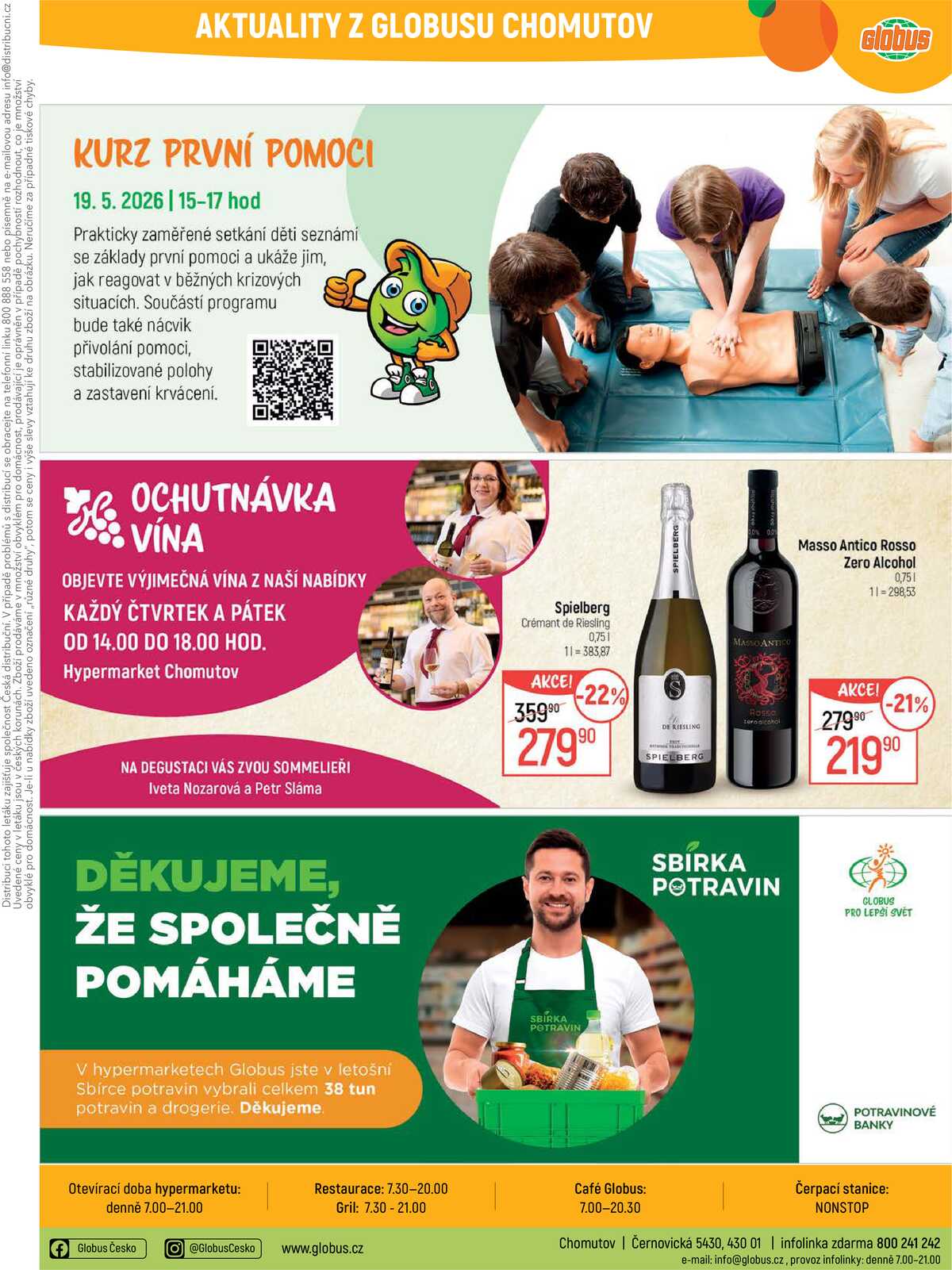 Akční leták Globus 6.5. - 12.5.2026 - Globus Chomutov strana 34