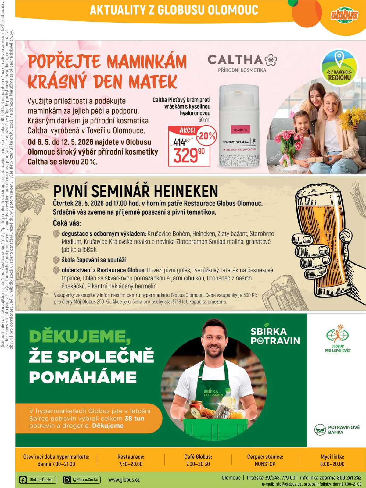 Akční leták Globus 6.5. - 12.5.2026 - Globus Olomouc strana 34