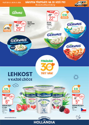 Akční leták Globus 6.5. - 19.5.2026 - Globus Pardubice