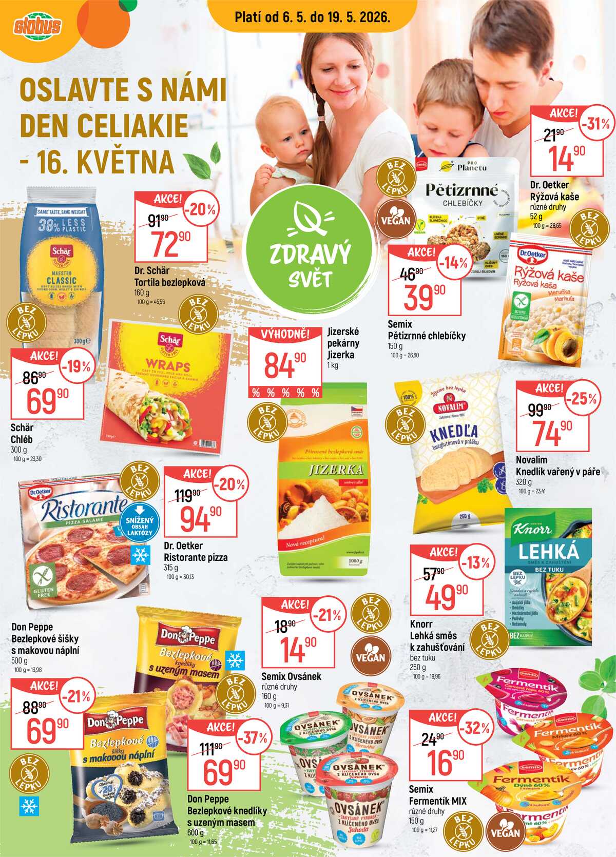 Akční leták Globus 6.5. - 19.5.2026 - Globus Trmice u Ústí nad Labem strana 1