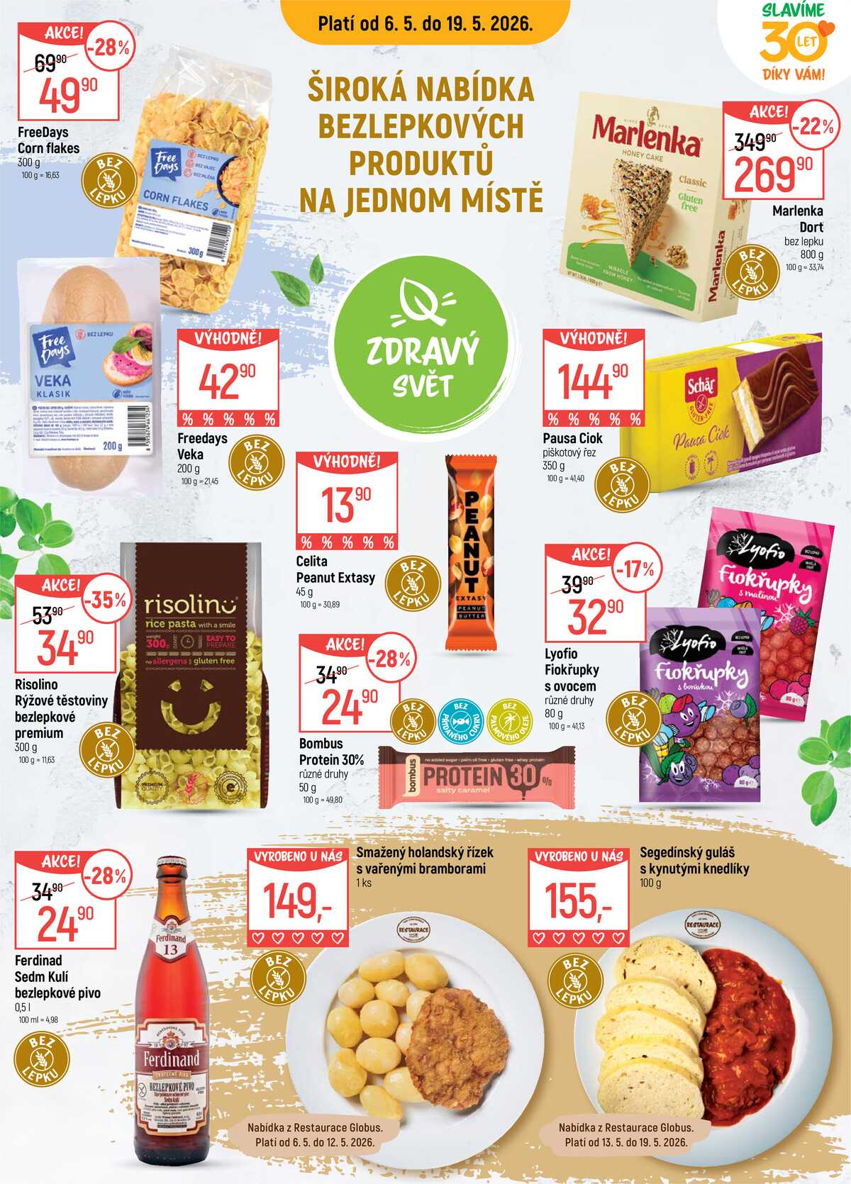 Akční leták Globus 6.5. - 19.5.2026 - Globus Brno Ivanovice strana 2