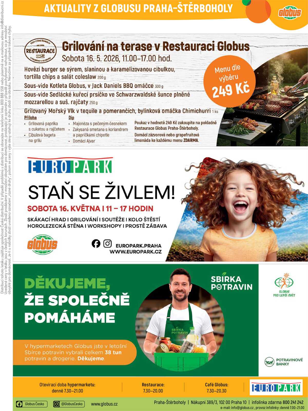 Akční leták Globus 6.5. - 12.5.2026 - Globus Praha - Štěrboholy strana 34