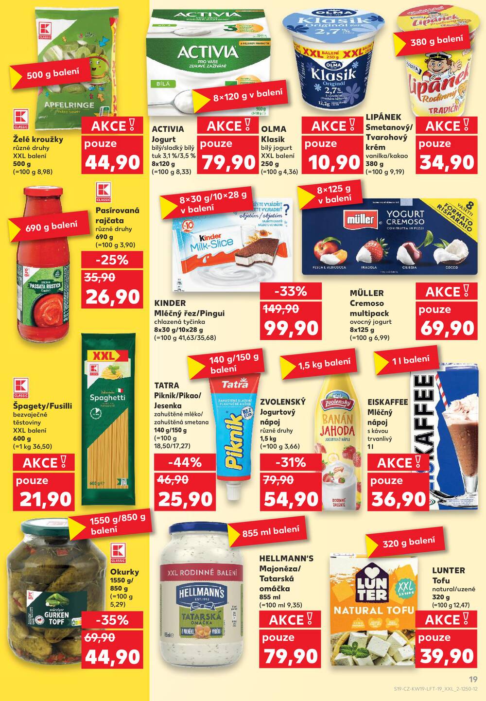 Leták Kaufland - Kaufland 6.5. - 12.5. - Kaufland - Praha 6 (Podbaba) - strana 19