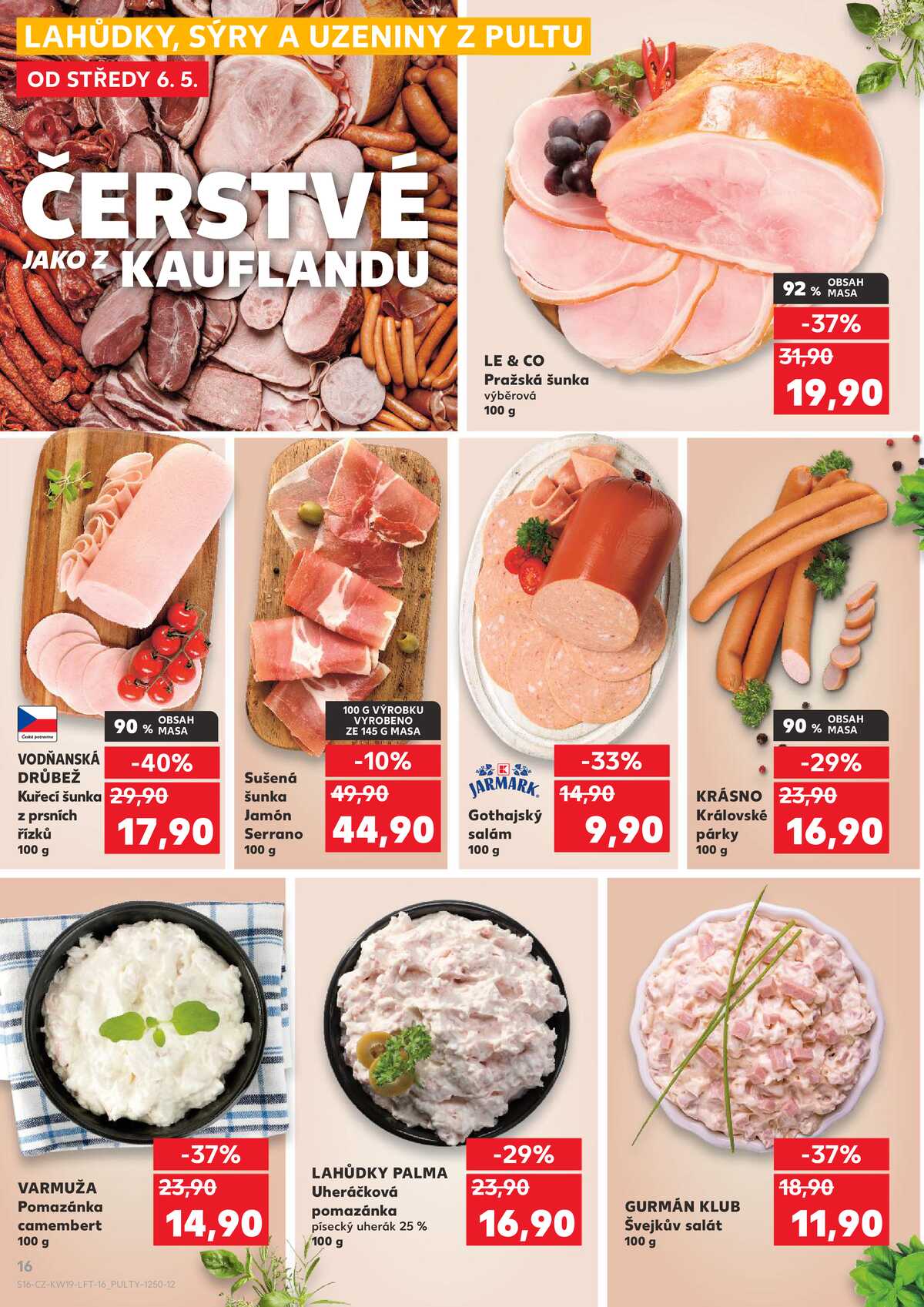 Kaufland 6.5. - 12.5. - Kaufland Praha-Barrandov strana 16