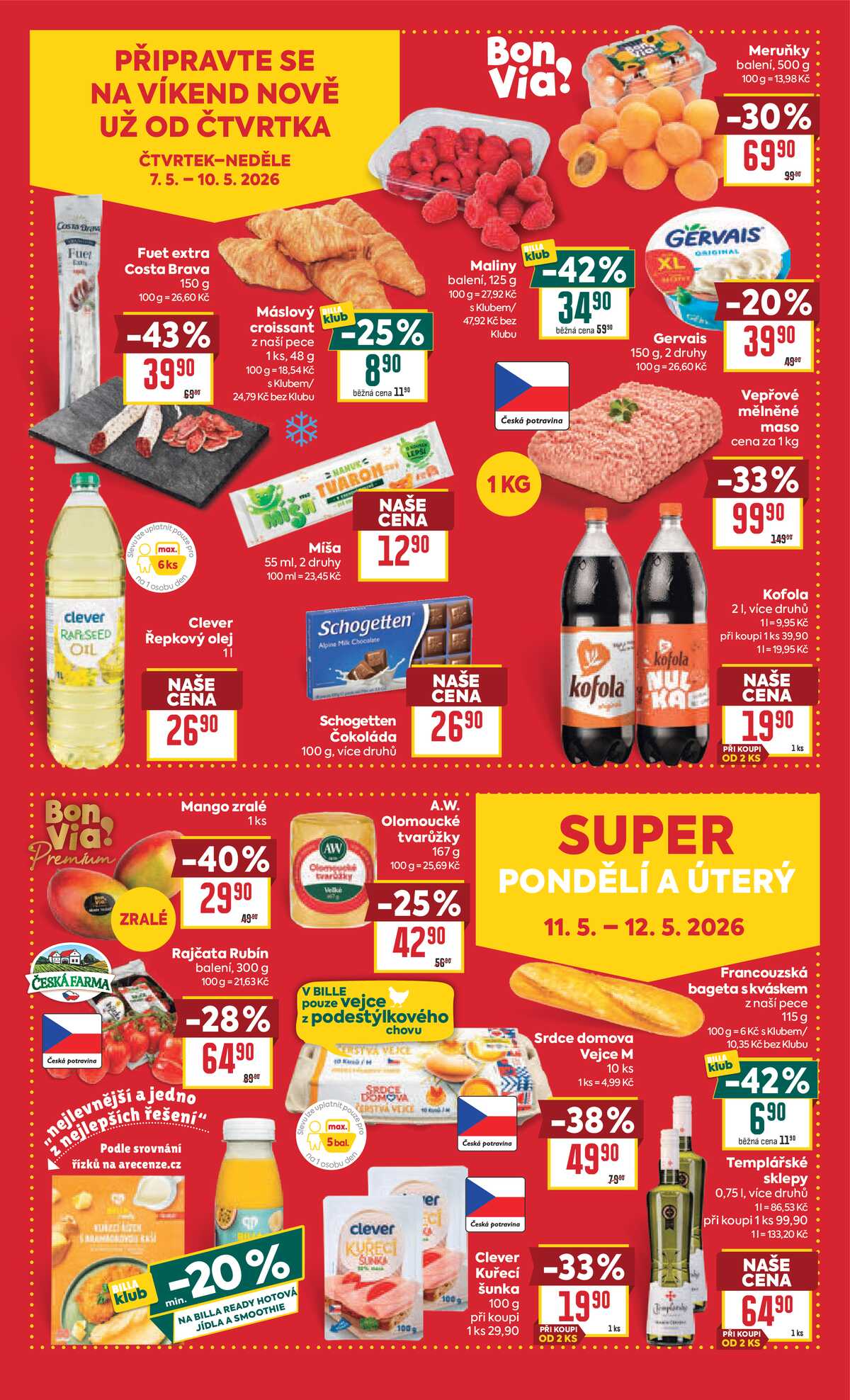 BILLA malý leták od 6.5. do 12.5.2026 strana 4
